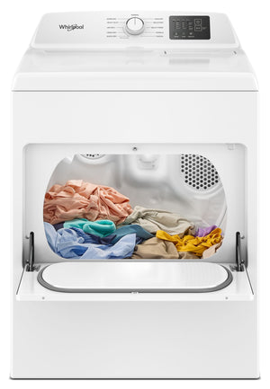 7.0 cu. ft. Electric Dryer with Adaptive Dry - Vented Top Load Matching