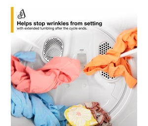 Whirlpool - 7.0 cu. ft. Top Load Electric Dryer with AutoDry™ Drying System