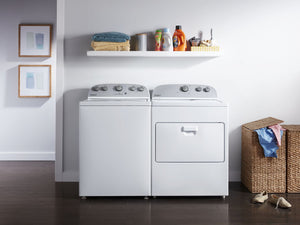 Whirlpool - 7.0 cu. ft. Top Load Electric Dryer with AutoDry™ Drying System