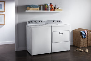 Whirlpool - 7.0 cu. ft. Top Load Electric Dryer with AutoDry™ Drying System