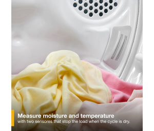 7.0 Cu. Ft. Whirlpool® Top Load Electric Dryer with Moisture Sensor #volcanoblack
