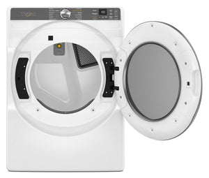 7.4 cu. ft. Smart Front Load ENERGY STAR® Electric Dryer with Steam Capabilities #white