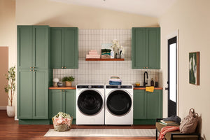 7.4 cu. ft. Smart Front Load ENERGY STAR® Electric Dryer with Steam Capabilities #white
