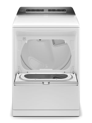 7.4 cu. ft. Top Load Electric Dryer with Advanced Moisture Sensing #white