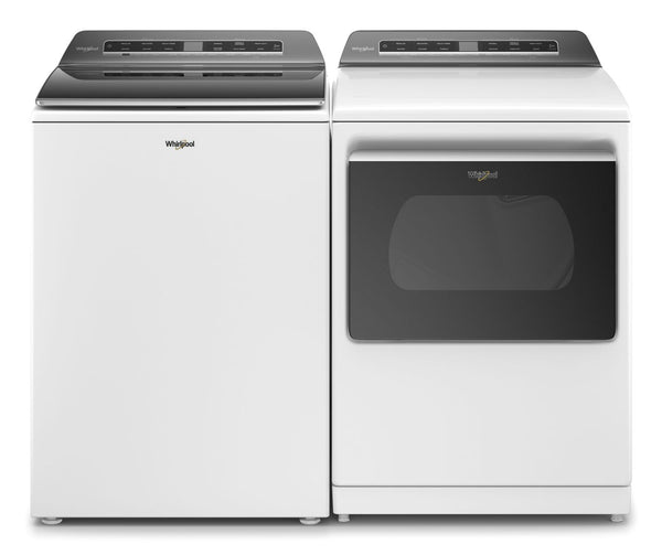 7.4 cu. ft. Top Load Electric Dryer with Advanced Moisture Sensing #white