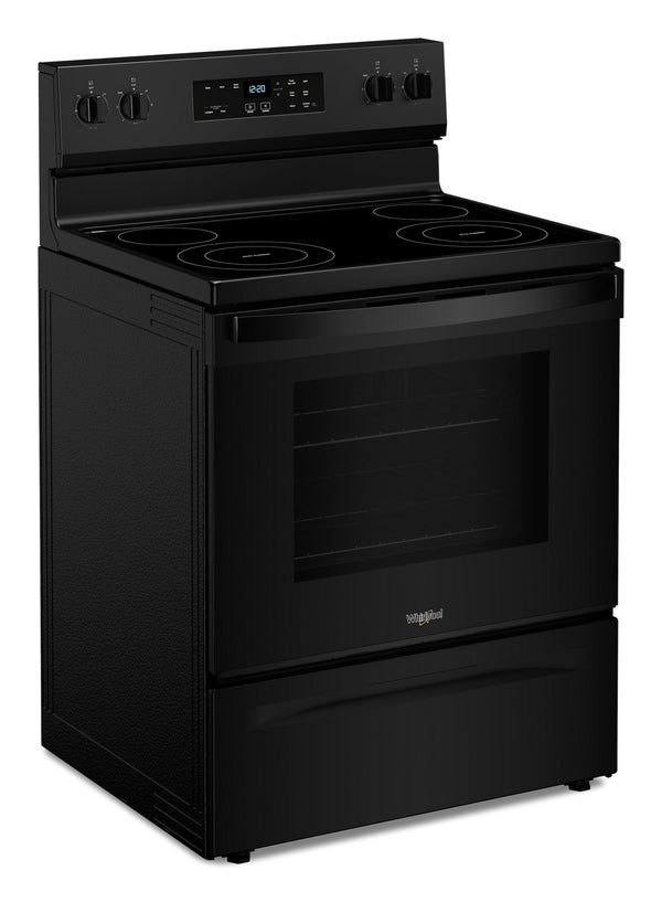 30-inch Electric Range with No Preheat Mode #black