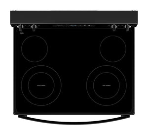 30-inch Electric Range with No Preheat Mode #black