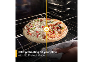 30-inch Electric Range with No Preheat Mode #black