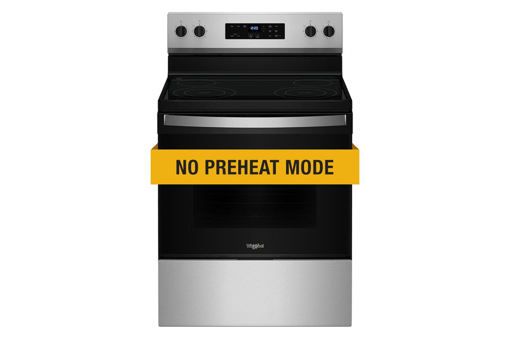 30-inch Electric Range with No Preheat Mode #stainless