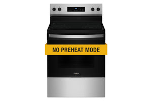 30-inch Electric Range with No Preheat Mode #stainless
