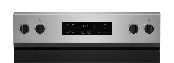 30-inch Electric Range with No Preheat Mode #stainless