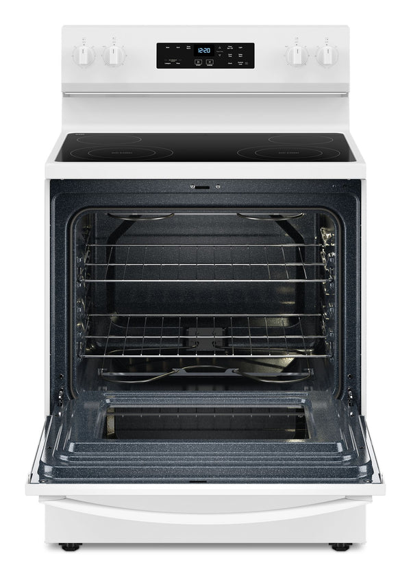 30-inch Electric Range with No Preheat Mode #white