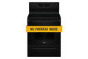 30-inch Electric Range with Self Clean #black