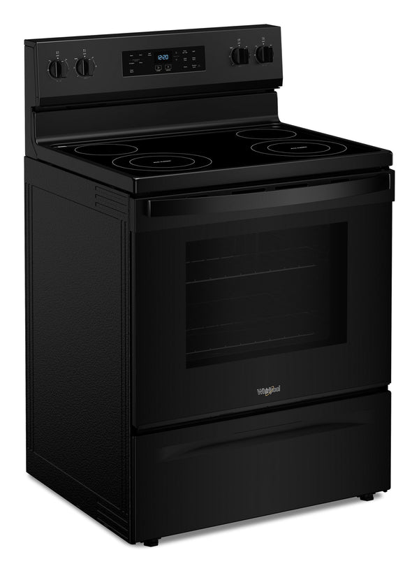 30-inch Electric Range with Self Clean #black