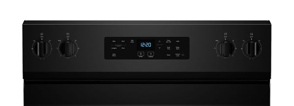 30-inch Electric Range with Self Clean #black