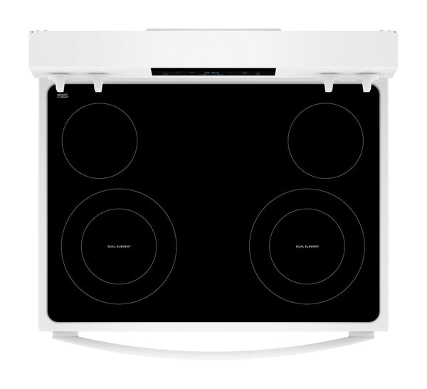 30-inch Electric Range with Self Clean #white