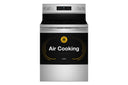 30-inch Energy Star Electric Range with Air Cooking Technology, No Preheat Air Fry and Air Baking and Self Clean #stainlesssteel