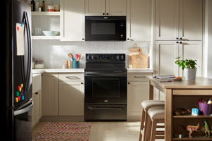 30-inch Electric Range with Air Cooking Technology #black