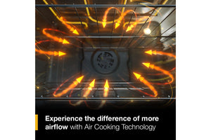 30-inch Electric Range with Air Cooking Technology #white