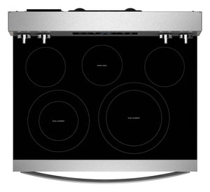 30-inch Electric Range with Air Cooking Technology #stainless
