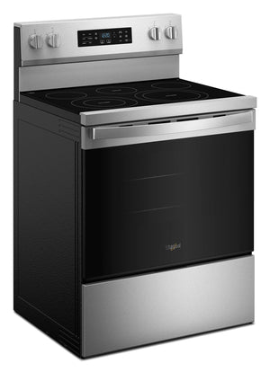 30-inch Electric Range with Air Cooking Technology #stainless