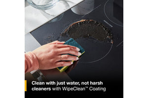 30-inch Electric Smart Range with Air Cooking Technology, No Preheat Air Fry, High Speed Preheat Oven, WipeClean™ Coating, and Steam/Self Clean #stainless