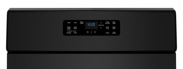 Whirlpool - 30-inch Gas Range with Crispy Mode and Dishwasher Safe Grates #black