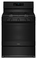 Whirlpool - 30-inch Gas Range with Crispy Mode and Griddle Zone #black