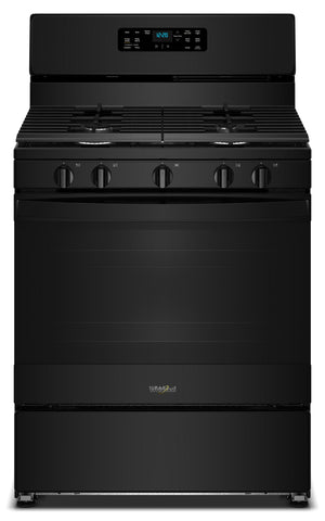 Whirlpool - 30-inch Gas Range with Crispy Mode and Griddle Zone #black