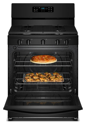 Whirlpool - 30-inch Gas Range with Crispy Mode and Griddle Zone #black