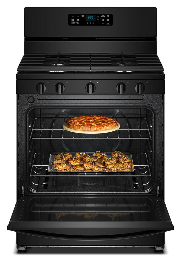 Whirlpool - 30-inch Gas Range with Crispy Mode and Griddle Zone #black