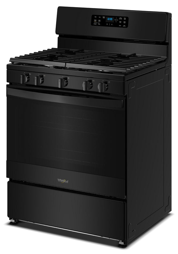 Whirlpool - 30-inch Gas Range with Crispy Mode and Griddle Zone #black