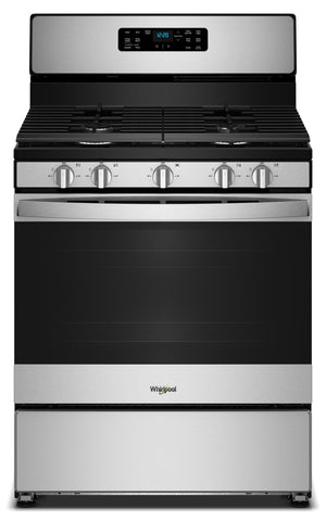 Whirlpool - 30-inch Gas Range with Crispy Mode and Griddle Zone #stainless