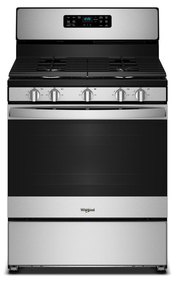 Whirlpool - 30-inch Gas Range with Crispy Mode and Griddle Zone #stainless