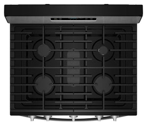 Whirlpool - 30-inch Gas Range with Crispy Mode and Griddle Zone #stainless