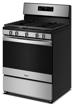 Whirlpool - 30-inch Gas Range with Crispy Mode and Griddle Zone #stainless