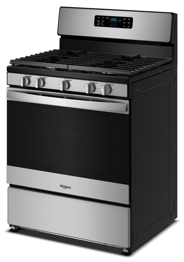 Whirlpool - 30-inch Gas Range with Crispy Mode and Griddle Zone #stainless