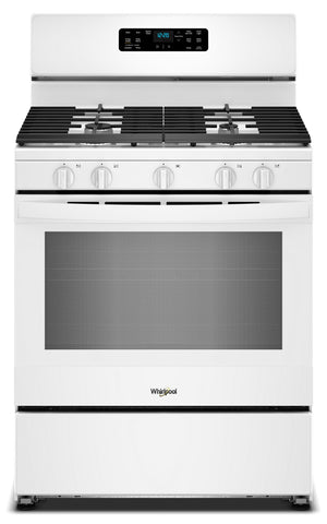 Whirlpool - 30-inch Gas Range with Crispy Mode and Griddle Zone #white