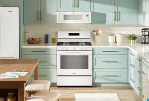 Whirlpool - 30-inch Gas Range with Crispy Mode and Griddle Zone #white