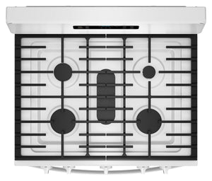 Whirlpool - 30-inch Gas Range with Crispy Mode and Griddle Zone #white