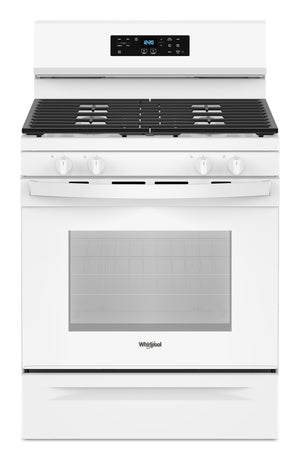 30-inch Self Clean Gas Range with No Preheat Mode #white