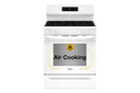 30-inch Gas Range with Air Cooking Technology, No Preheat Air Fry and Air Baking and Self Clean #white