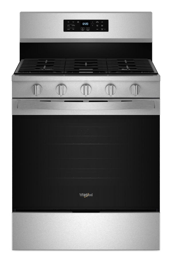 30-inch Gas Range with Air Cooking Technology, No Preheat Air Fry and Air Baking and Self Clean #stainless