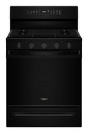 30-inch Smart Gas Range with Air Cooking Technology, No Preheat Air Fry, Steam/Self Clean and High Speed Preheat #black