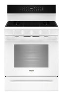 30-inch Smart Gas Range with Air Cooking Technology, No Preheat Air Fry, Steam/Self Clean and High Speed Preheat #white