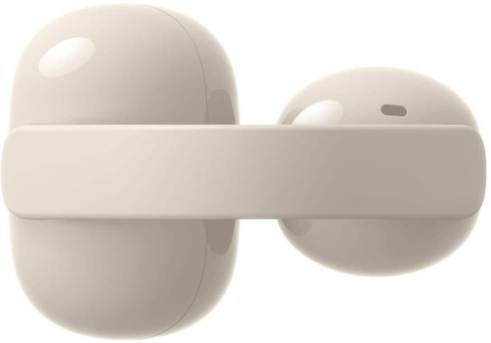Sony - LinkBuds Clip Truly Wireless Open Earbuds - Greige