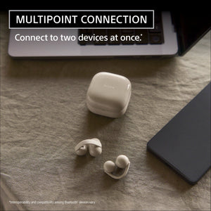 Sony - LinkBuds Clip Truly Wireless Open Earbuds - Green