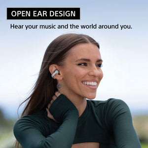 Sony - LinkBuds Clip Truly Wireless Open Earbuds - Green