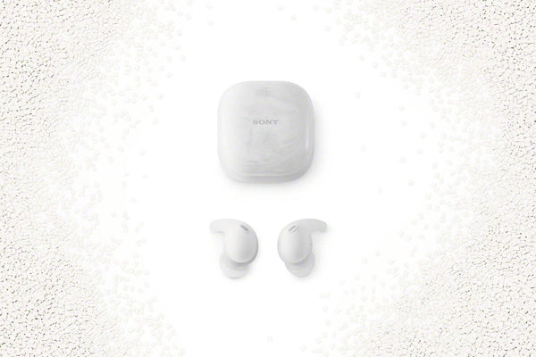 Sony - LinkBuds Fit True Wireless Noise Cancelling Earbuds - White