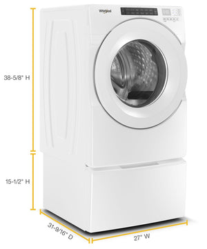 4.3 cu. ft. Closet-Depth Front Load Washer with Intuitive Controls